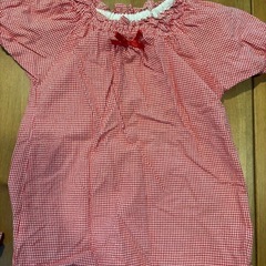 チェック柄、パジャマ、ベビーの画像