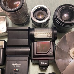 ★大量まとめて★フィルムカメラ ストロボ レンズ Nikon SIGMA 他 10点セット まとめ売り の画像