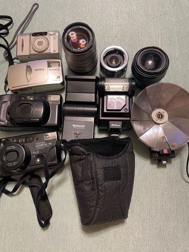 本物品質の ☆大量まとめて☆フィルムカメラ SIGMA Nikon レンズ ストロボ フィルムカメラ
