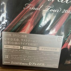 「安室奈美恵/namie amuro Final Tour 2018～Finally～ 東京ドーム最終公演+25周年沖縄ライブ+ナゴヤドーム公演〈初回盤・3枚組〉」の画像