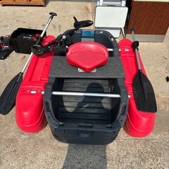 フロートボート　バス釣り　バッテリー付き　川の画像