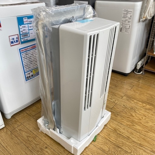 ?未使用品?工事不要?CORONA 2023年製 1.6kw窓用エアコン CW-16A3 ウィンドエアコン ReLaLa 冷房専用 シ