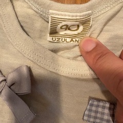 リボン、ワンピースTシャツ、ベビーの画像