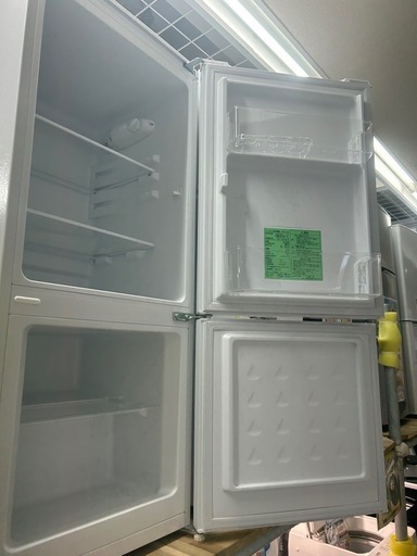 配達可【ヤマダ】冷蔵庫117L☆2020年製 クリーニング済み/6ヶ月保証