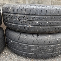 ミラジーノ　ミニライトスペシャル　タイヤ付きホイール　　　の画像