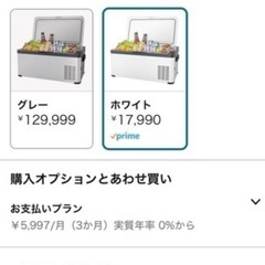 車載家庭両用 ポータブル冷蔵庫の画像
