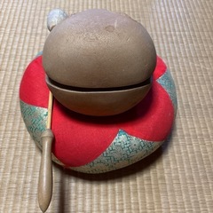 木魚とバチの画像