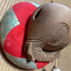 木魚とバチの画像