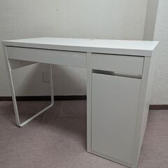 【値下げしました】学習机、イス、本棚の３点セットの売却の画像