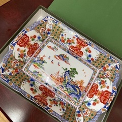 🇯🇵新品未使用　錦絵工房　まるき　日本製　大皿プレートの画像