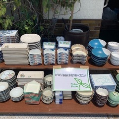 和食店で使用していた食器　皿の画像