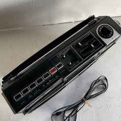 昭和レトロ　昔のラジカセの画像