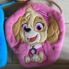 パウパトロール　キーホルダー　ポシェット　マスコット　マーシャル　チェイス　スカイ　ロッキーの画像