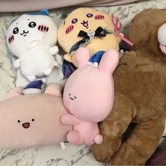 ちいかわのハチワレうさぎ　あさみみ　くったりベア