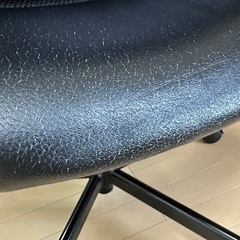 オフィスチェア（4脚セット）　IKEA RENBERGET レンベルゲット 回転チェア 黒の画像