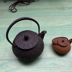 南部鉄器　やかん　急須　オブジェ　工芸品の画像
