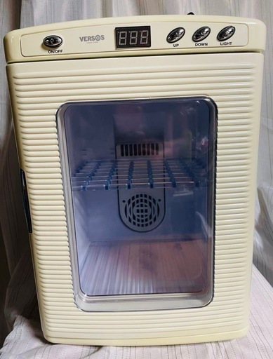 VERSOS 25L冷温庫 VS-404WH/BK 通電動作OK 少し改造も Amazon | VERSOS 25L冷温庫 ホワイト VS-404 | ベルソス(VERSOS