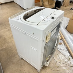 良品 TOSHIBA 東芝 2016年製 全自動洗濯機 7.0kg  風乾燥 AW-7G5(W) 家電 通電 動作確認済み 最終値下げ‼️の画像