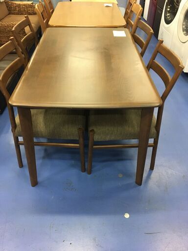 ★リユースのサカイ横浜南店★YM1230 NITORI ダイニングセット ブラウン W120×D80×H71 クリーニング済み