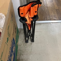 H2507-231 Upland 折りたたみイス オレンジ 中古の画像