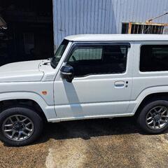 ジムニー　ＪＢ６４Ｗ　ＸＣ　５速ＭＴ　車検Ｒ９･４　パールホワイトの画像