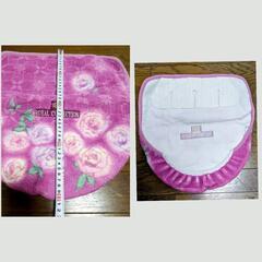 トイレセット　ロイヤルコレクション チェルシ　カバーセット 花柄 オカトイレ用品　トイレカバー　トイレ用品　トイレマットの画像