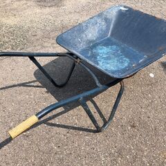 高■S5■一輪車　ねこ　土木　園芸　メーカー不明　農作業　ガーデニングの画像