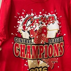 ☆値下げ☆I 2507-229 広島カープ 2016 プロ野球セリーグ  優勝 Tシャツ Mサイズ 中古美品の画像
