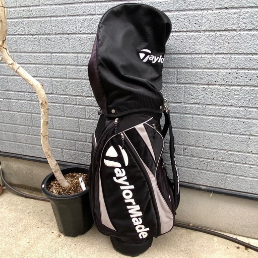TaylorMade】テイラーメイド ゴルフ キャディバッグ 黒 ブラック