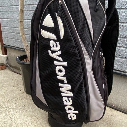 TaylorMade】テイラーメイド ゴルフ キャディバッグ 黒 ブラック