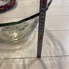 ガラス皿とガラスボール　4枚セットの画像
