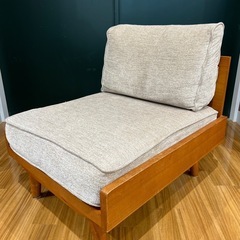 Amazon｜ソファ 1人掛け カウチ チェア ポケット付き ハイバック