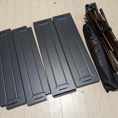 Moon Lence キャンプ テーブル アルミロールテーブルの画像