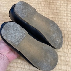 kp DECO ブラックフォーマルシューズ 19.0cmの画像