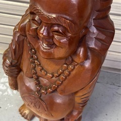 置物 七福神 縁起物 彫刻 木彫 木製の画像