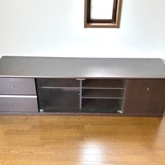 収納付きテレビ台の画像