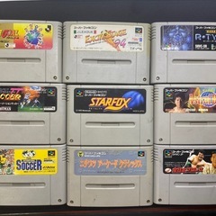 スーパーファミコン ソフト9本まとめ売り 500円（動作未確認