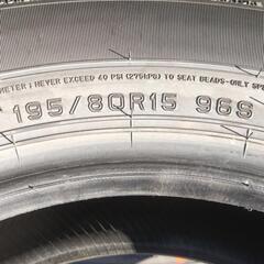 更に値下げ❗️25年製ジムニーシエラJB74W純正夏タイヤ　新車脱がし　195/80R15 4本セットの画像