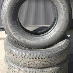 ジムニーシエラJB74W純正夏タイヤ新車脱がし195/80R15 4本セット