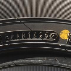 更に値下げ❗️25年製ジムニーシエラJB74W純正夏タイヤ　新車脱がし　195/80R15 4本セットの画像