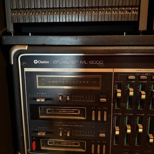 clarion 掘り出し物【ＭＬ-8500A】大型カセットデッキ
