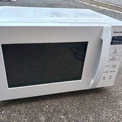 配達可!!美品♪パナソニック Panasonic 単機能レンジ フラットタイプ ホワイト NE-FL1C-W 2020年製の画像