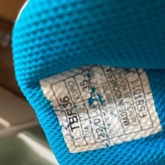 バスケットボール
　バッシュ　22.0㎝の画像