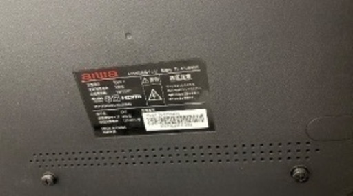 aiwa TV-43UB40H 43型 4K 液晶テレビ (もも) 小平のテレビ《液晶