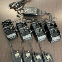 KENWOOD トランシーバー UBZ-M31 4台 チャージス...