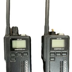 KENWOOD トランシーバー UBZ-M31 4台 チャージスタンド ジャンク品 動作未確認の画像