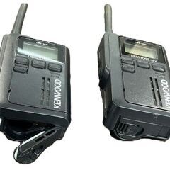 KENWOOD トランシーバー UBZ-M31 4台 チャージスタンド ジャンク品 動作未確認の画像