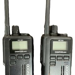KENWOOD トランシーバー UBZ-M31 4台 チャージスタンド ジャンク品 動作未確認の画像