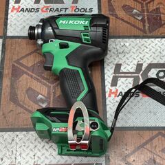 【未使用】ハイコーキ HiKOKI WH18DC2(2XPZ) コードレスインパクトドライバ【ハンズクラフト佐賀】の画像
