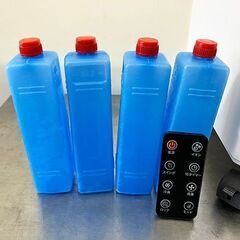 【札幌市内配送可】冷風機 扇風機 保冷剤 省エネ リモコン付き 8L大容量 2025年製 美品・動作良好の画像